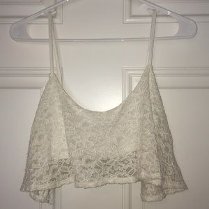 Forever 21 Lace Crop Top